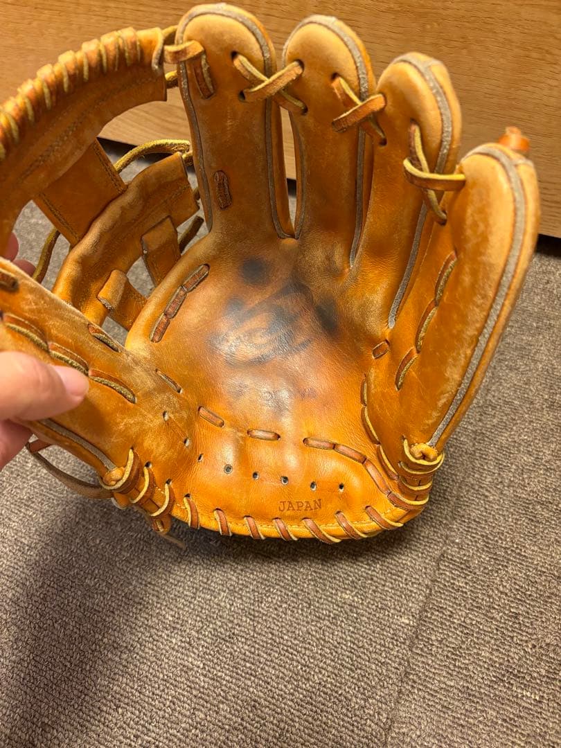 ドナイヤ硬式グローブとオイルのセット