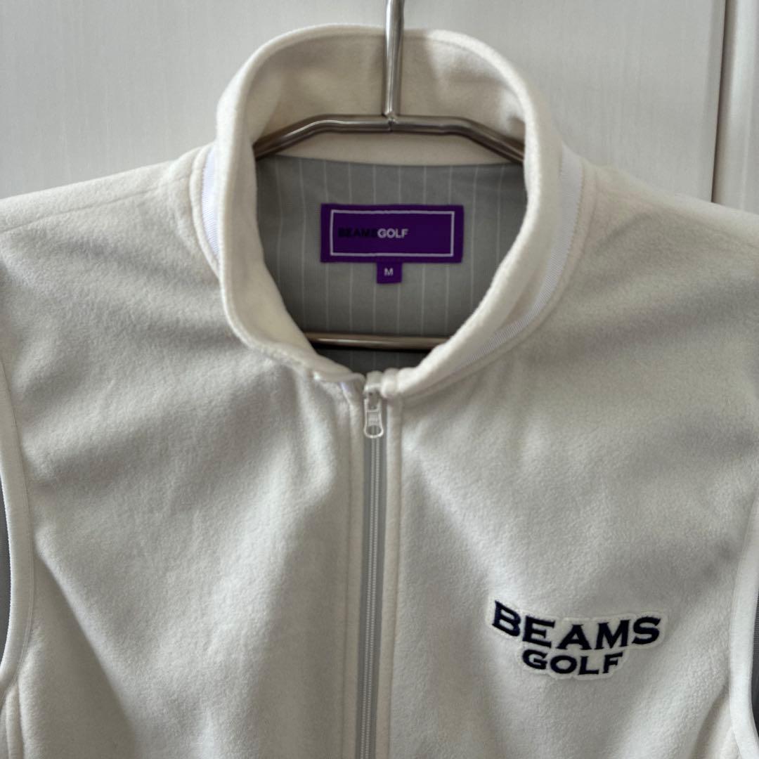 美品 BEAMS GOLF PURPLE LABEL 3WAYブルゾン付き.