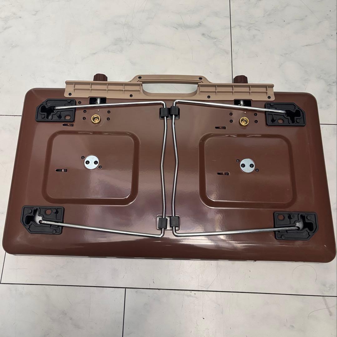 Coleman パワーハウス LP ツーバーナーストーブⅡ（バターナッツ）