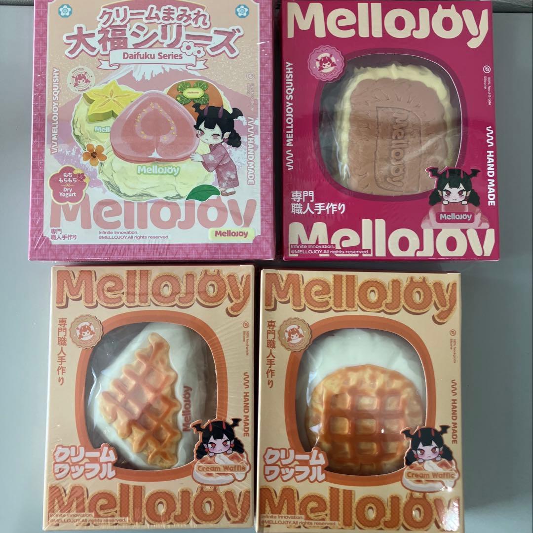 メロジョイ　大福　クリームワッフル　公式箱発送　Mellojoy 未開封
