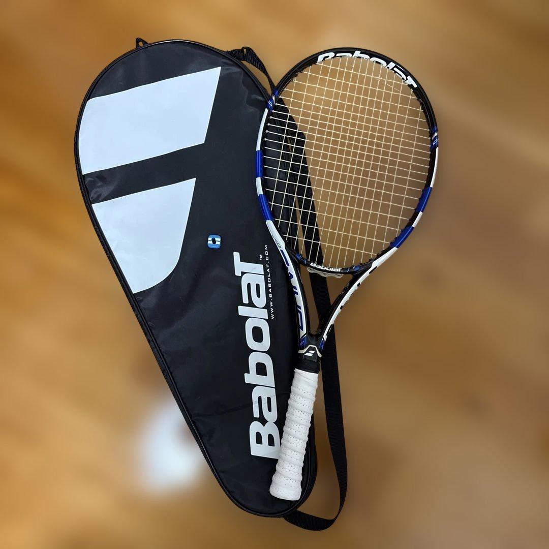 【未使用品】Babolat テニスラケット ピュアドライブ107 （ケース付）