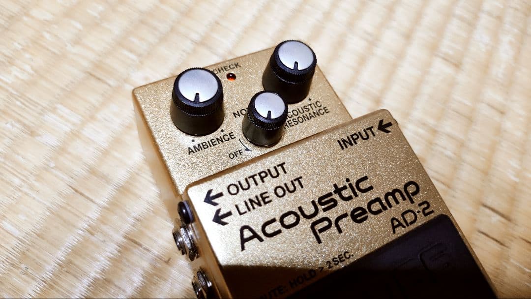 ギター BOSS AD-2 Acoustic Preamp