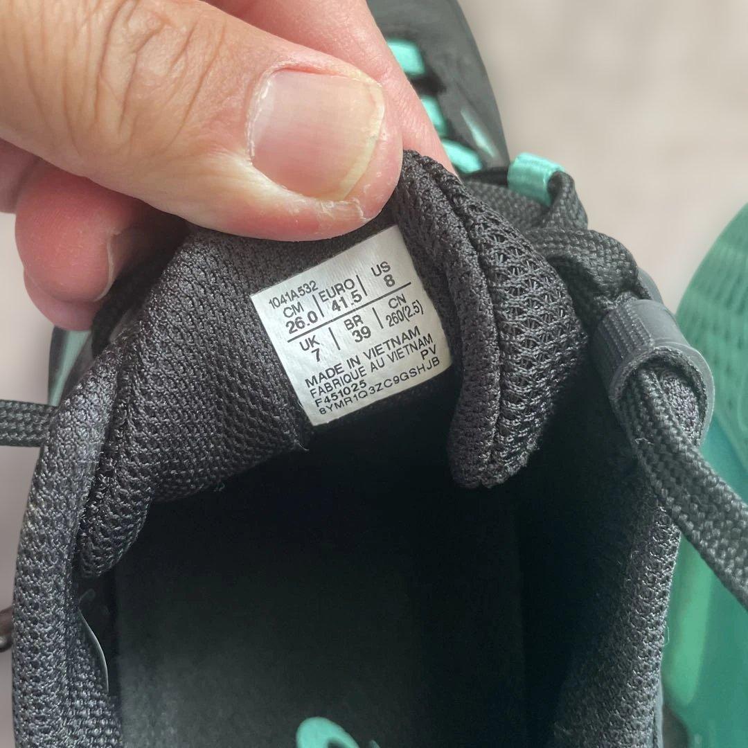 ASICS アシックス Solution Speed FF4 26cm AC用