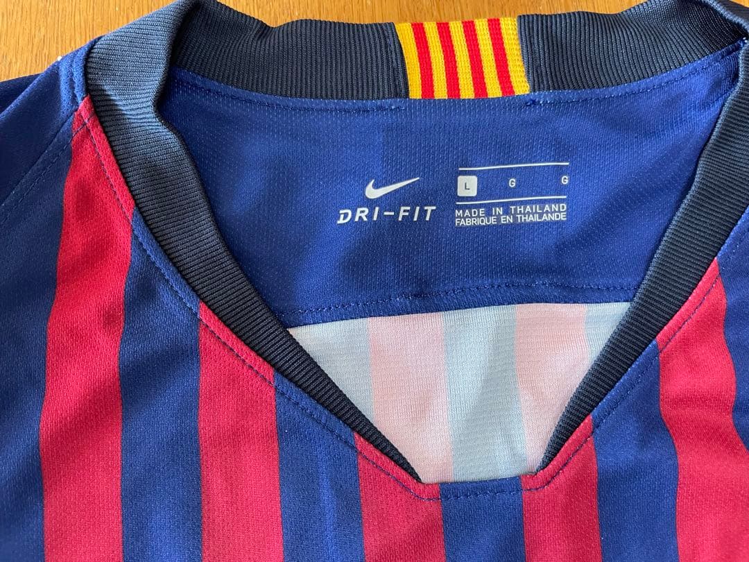 NIKE バルセロナFC ユニフォーム L 新品タグ付き 背番号メッシ10番