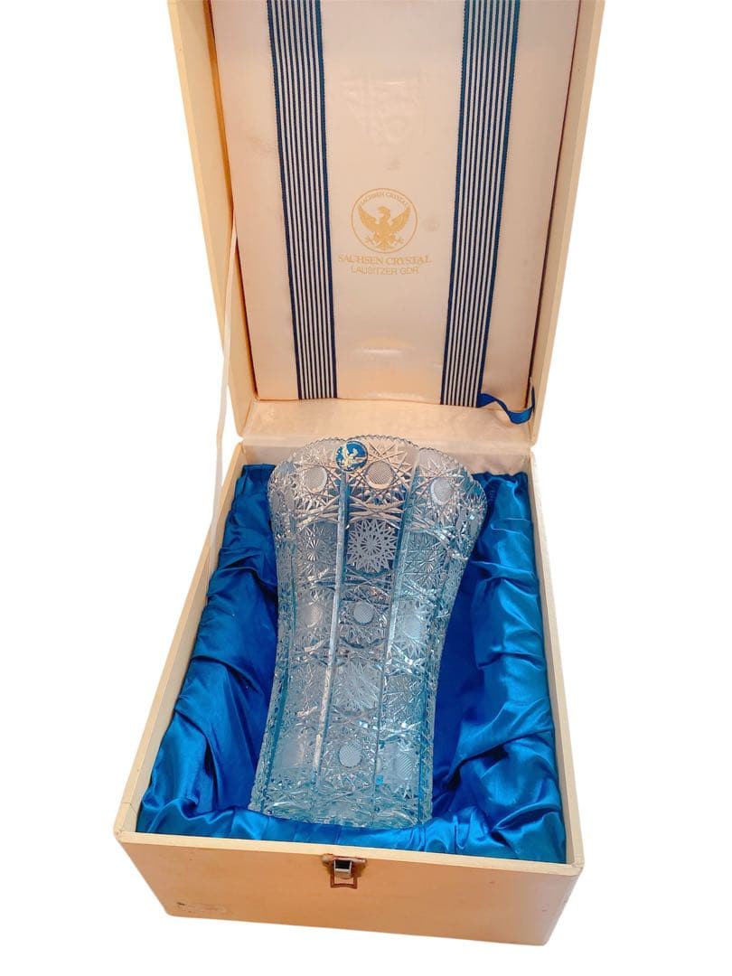 SACHSEN CRYSTAL ザクセンクリスタル花瓶