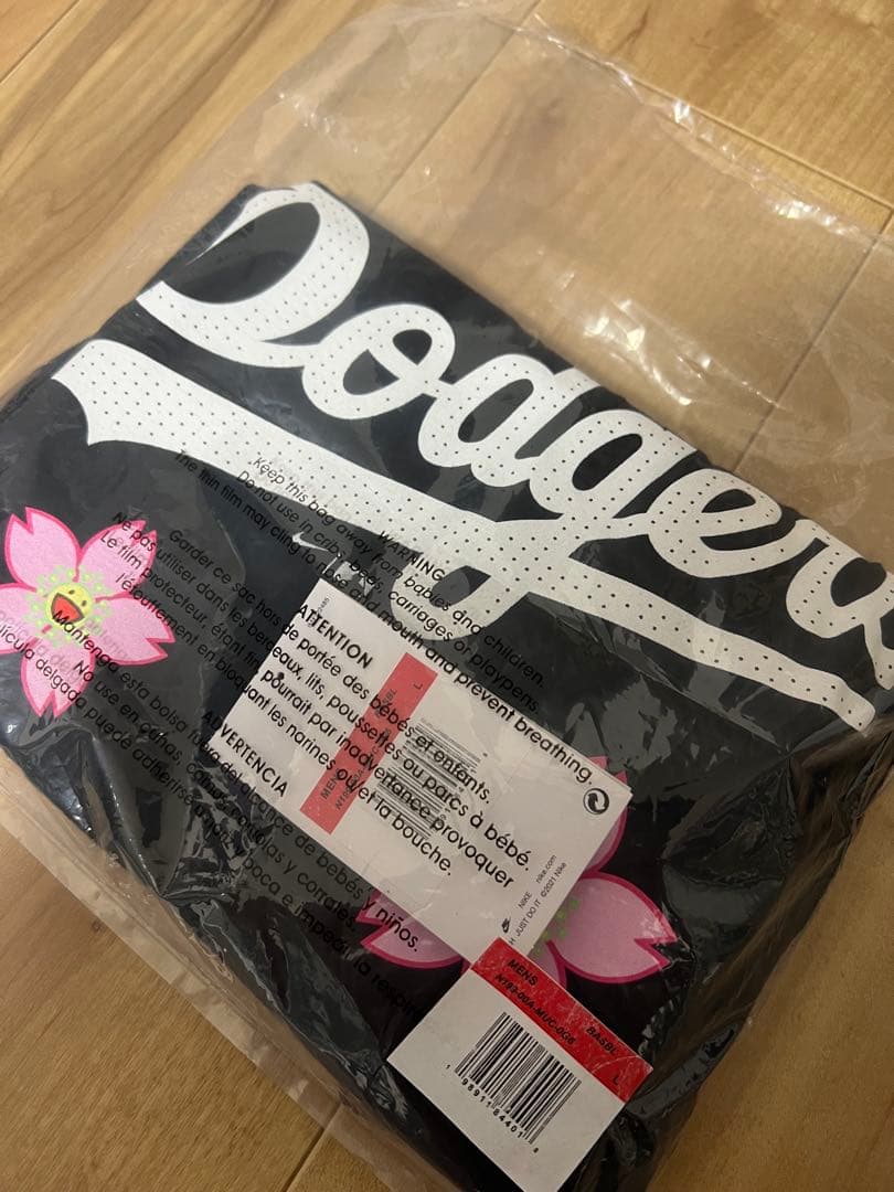 ドジャース MLB World Tour 大谷翔平 Tシャツ　黒　村上隆　L