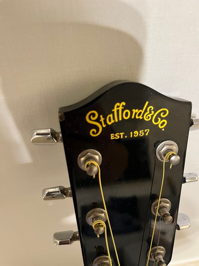 Stafford スタッフォード SE500 エレアコ 黒澤楽器 ハードケース付