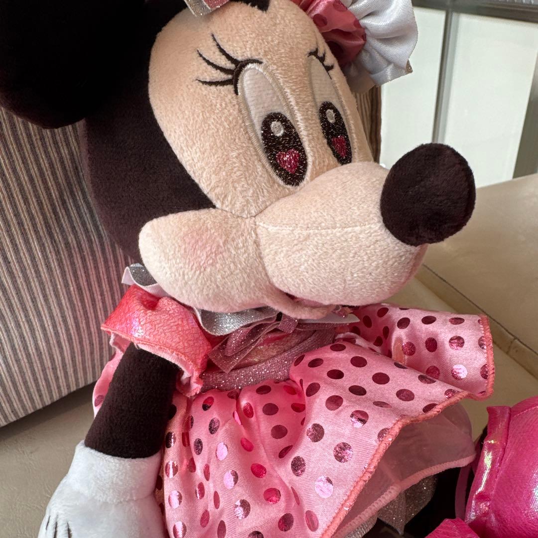 アイドルミニー　ミニーの日　ミニー　ディズニーストア　ぬいぐるみ　✨…①②