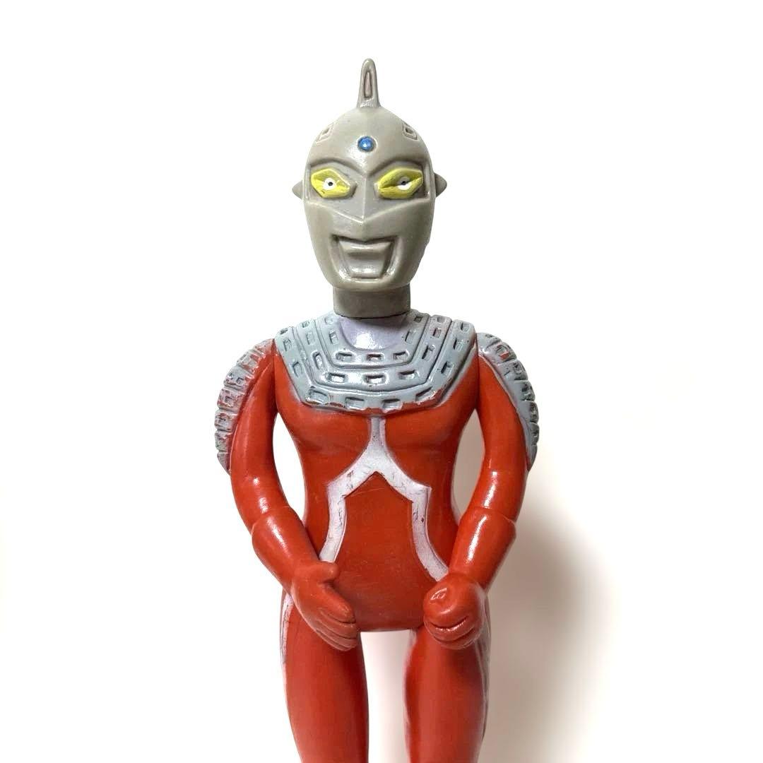 当時物 マルサン ウルトラセブン 450 サイズ 中期 気泡あり