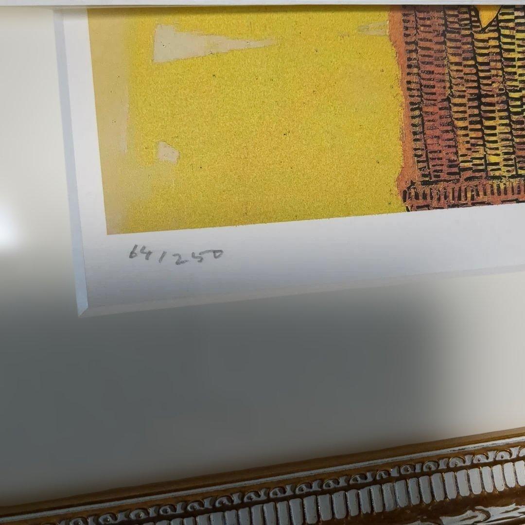 アンディウォホール メキシカンフラワーズ 64/250 証明書付きスクリーン印刷