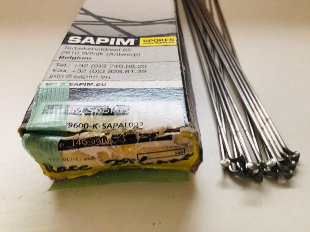 ◉SAPIM・サピム◉スポーク・Race 14G他、開封済みの為に9箱おまとめ！