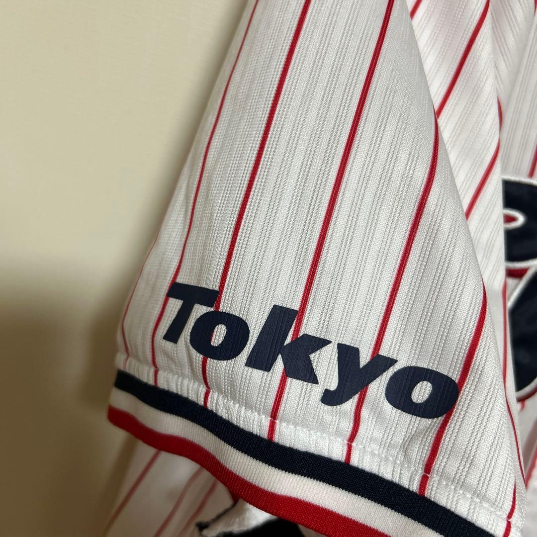 【超オススメ】マジェスティック　ヤクルトスワローズ　山田　ユニフォーム　1 XL