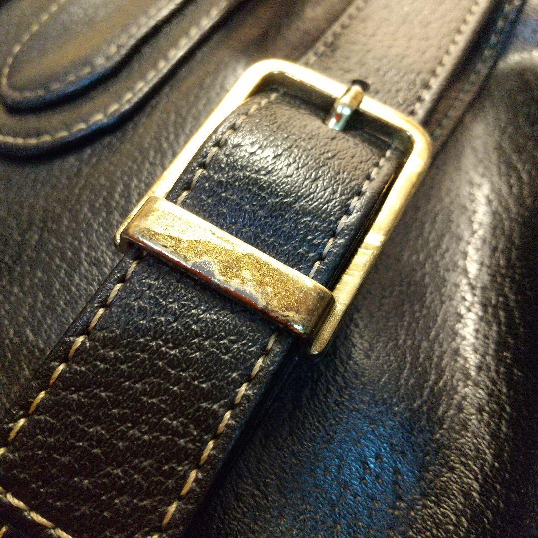 HONMA ブラックレザー ゴルフ ボストンバッグ