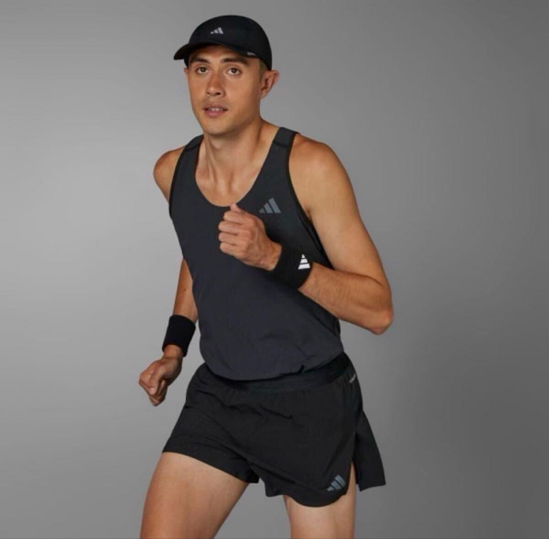 Mサイズ　アディダス アディゼロ adizero ランニング スプリットショーツ