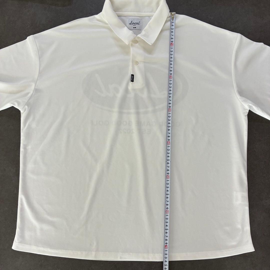 Local golf Good Game Ellipse ポロ 白色M/Lサイズ
