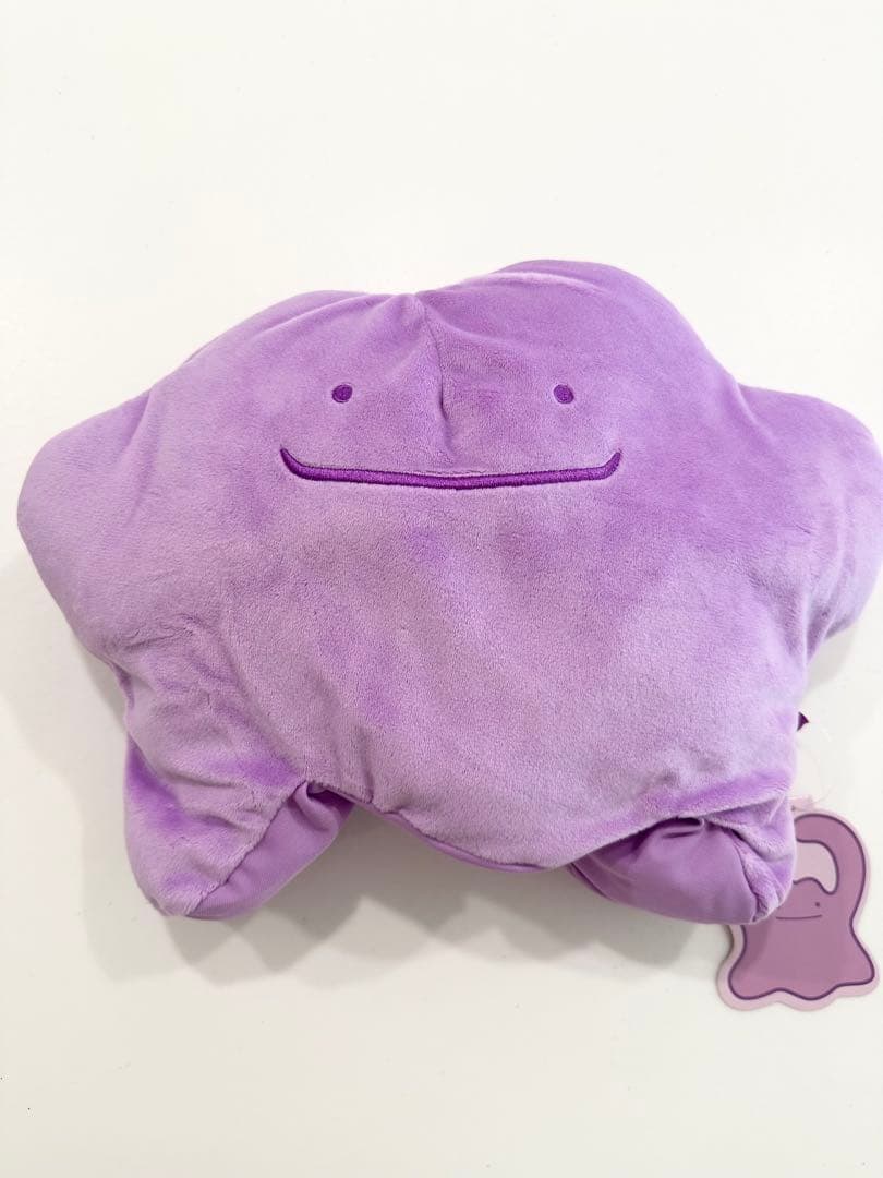 メタモンといっしょ　ぬいぐるみキャップクッション　ぽこあポケモン好きにも！