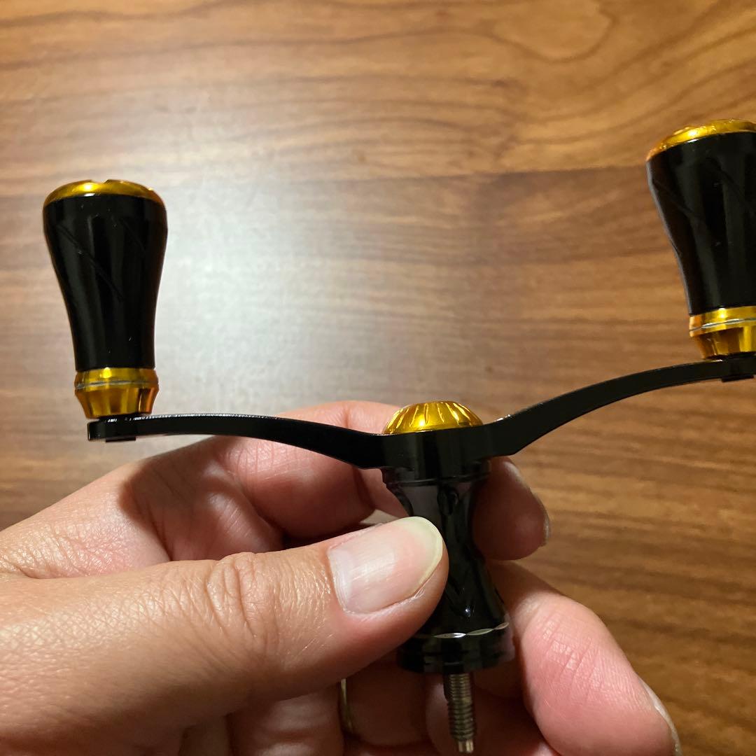 美品　シマノ用　ゴメクサス　98mm ダブルハンドル　リールスタンド　セット