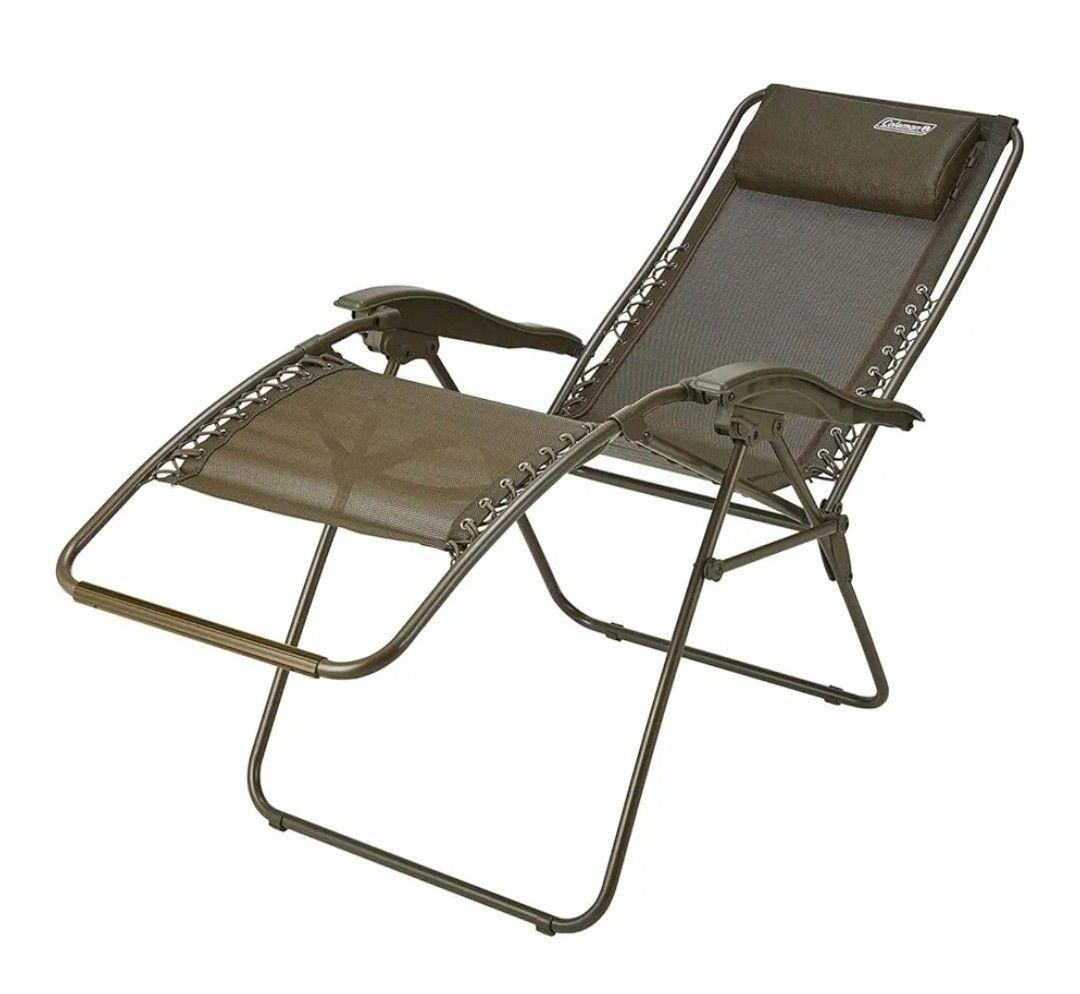 Coleman リクライニングチェア　屋外未使用品