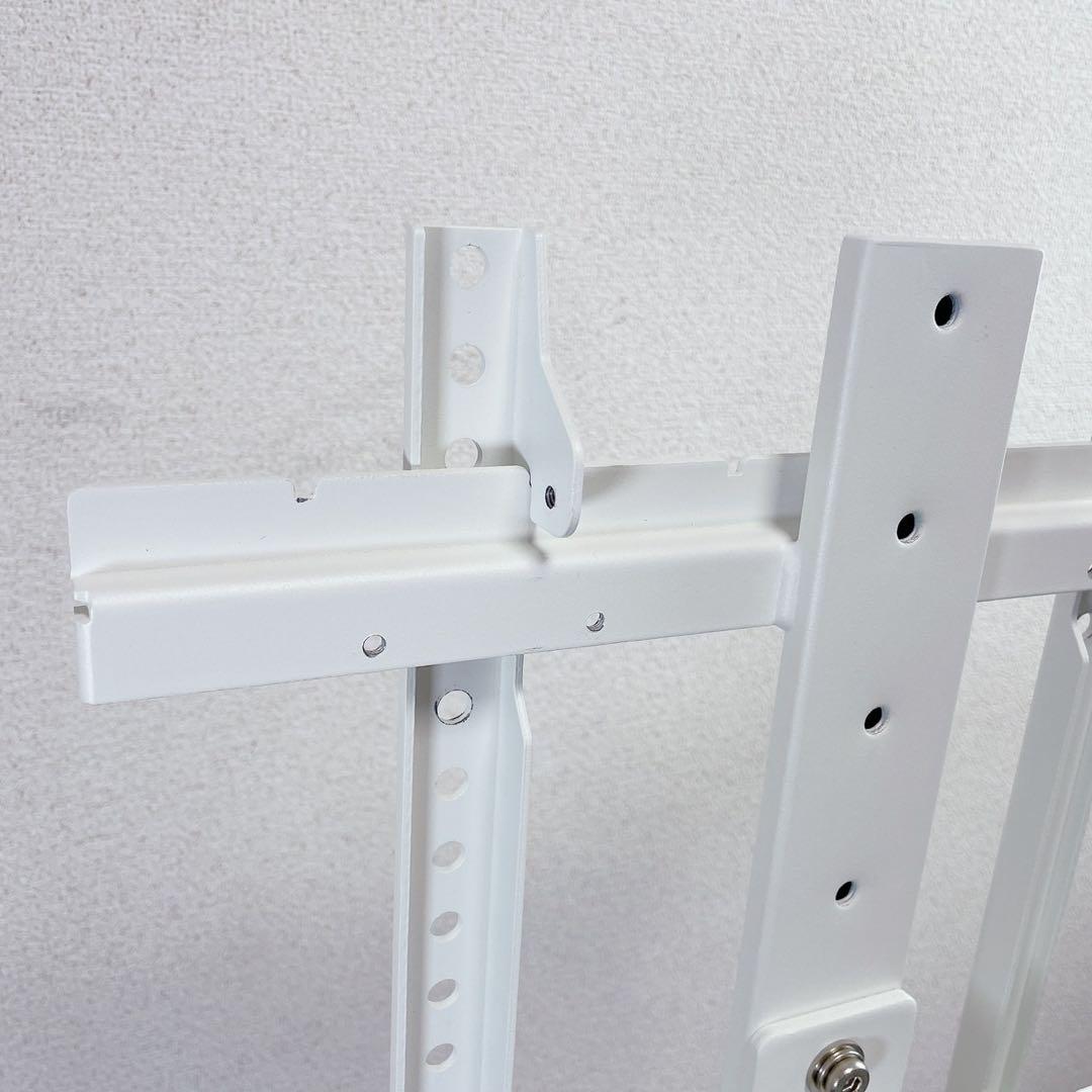 EQUALS WALL A2 ロータイプ TVスタンド サテンホワイト