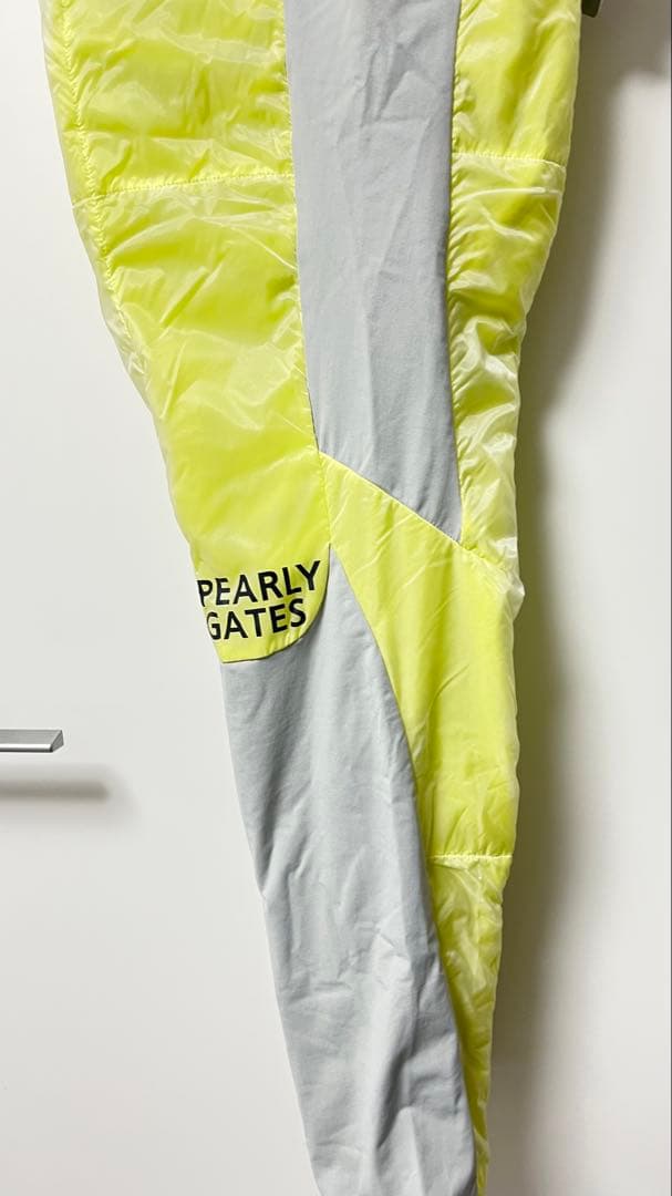 PEARLY GATESサイズ5 未使用Nyブライトタフタ×Octaパンツ