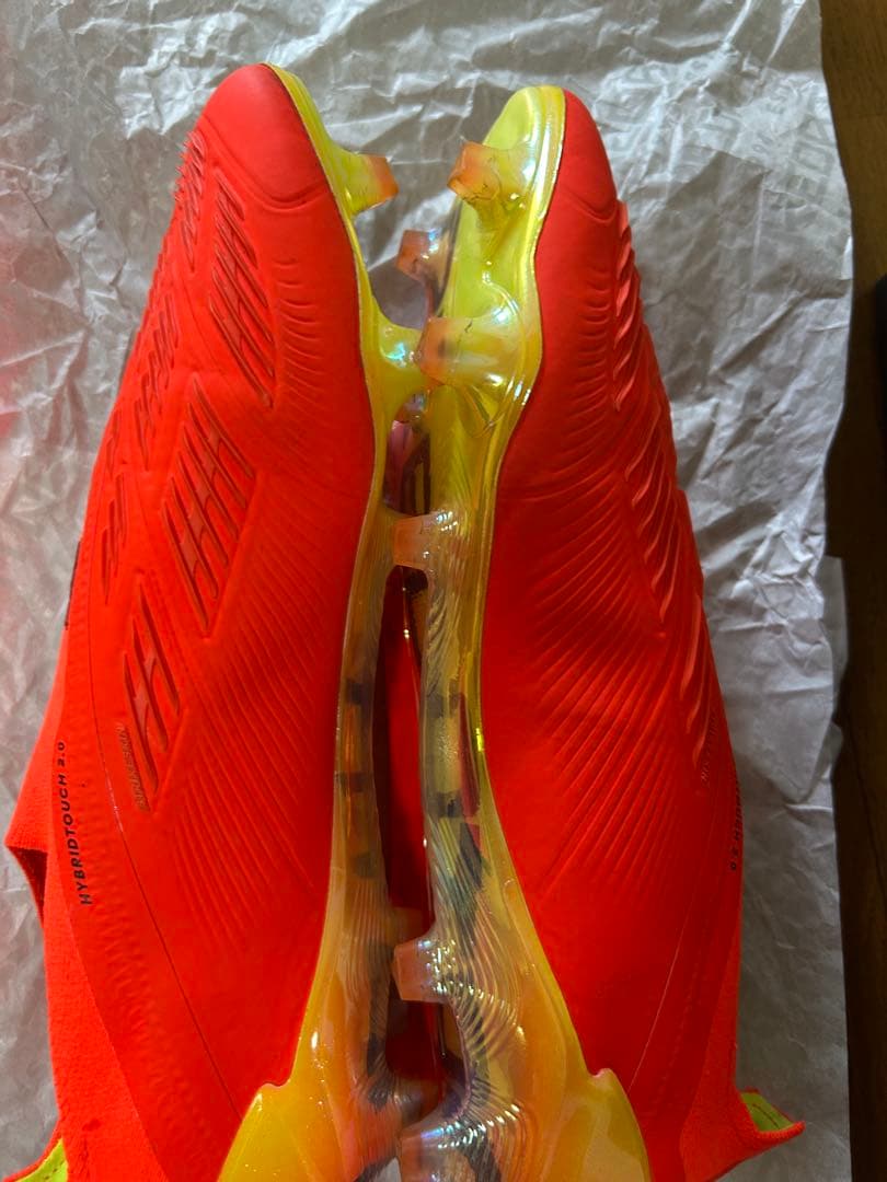 adidas Predator サッカーシューズ オレンジ