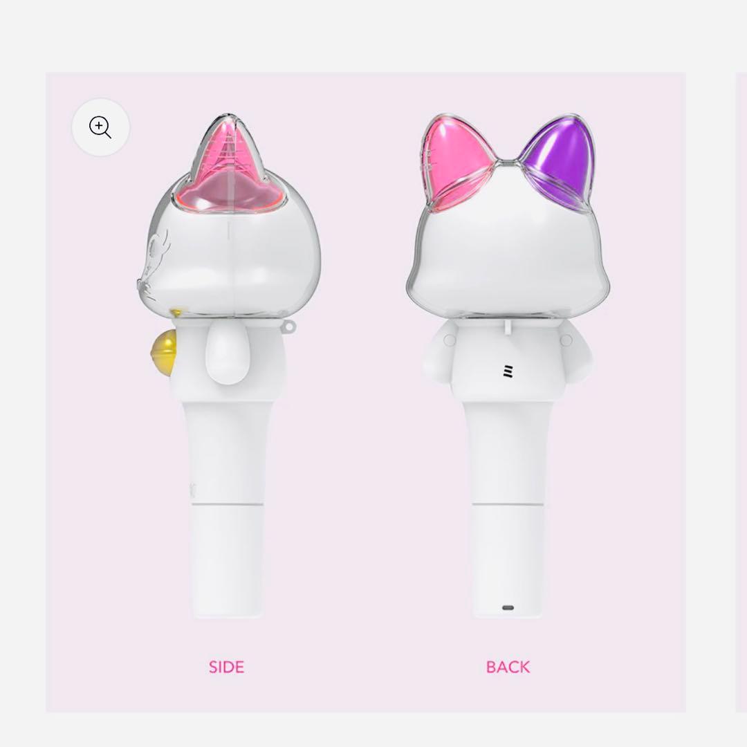 アイドル ME:I OFFICIAL LIGHT STICK