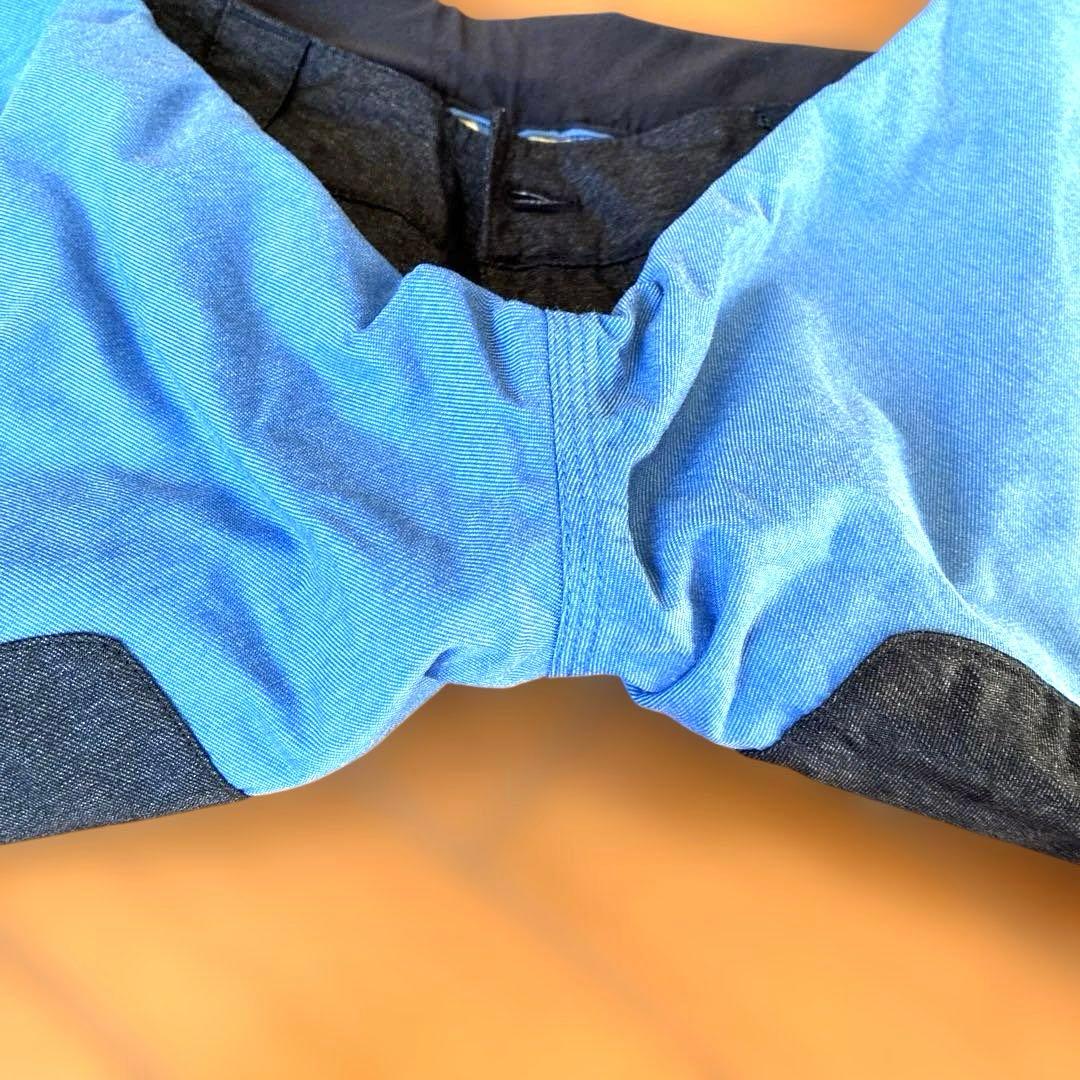 【極美品】BURTONバートン スノーボードパンツ スノボウェア　デニム風　M