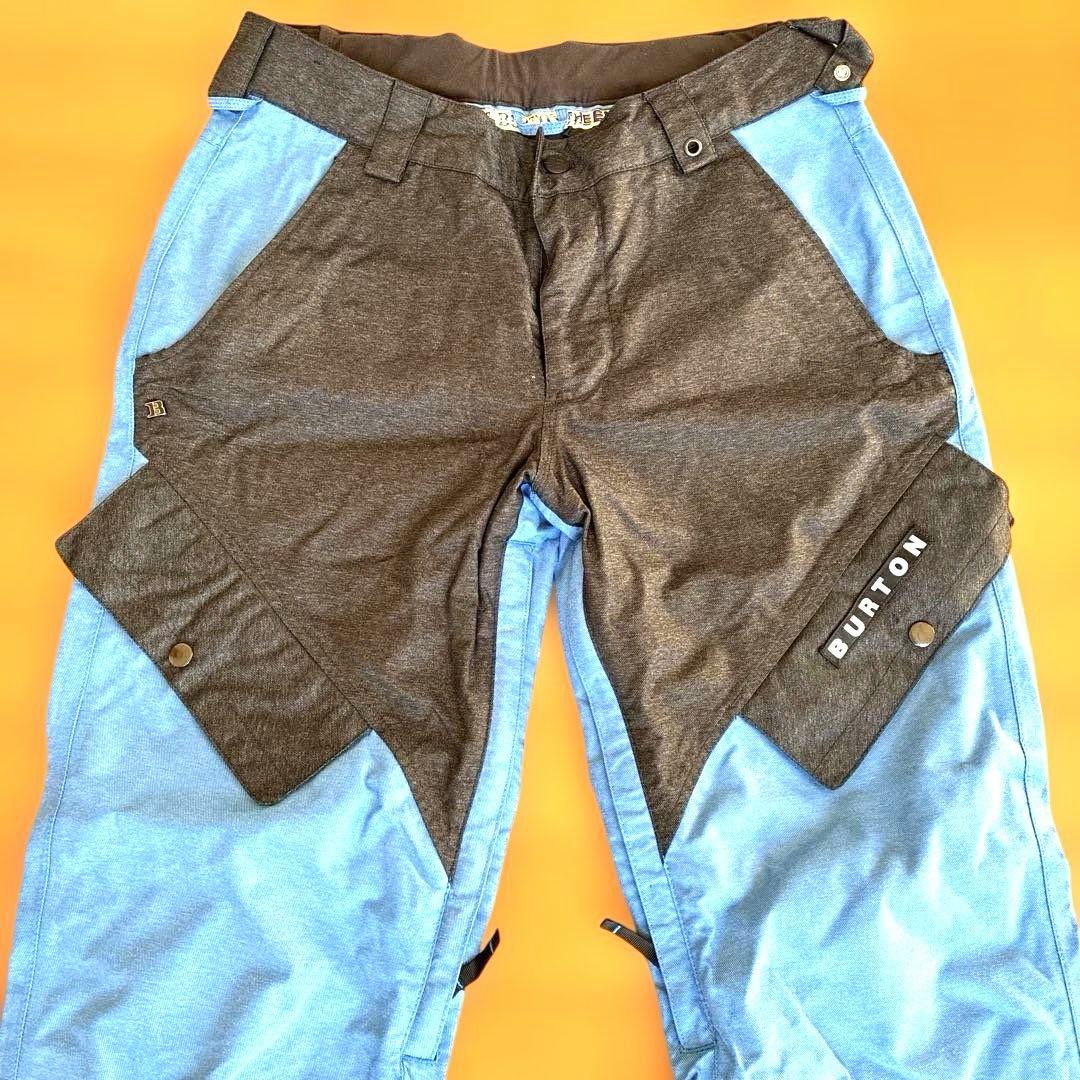 【極美品】BURTONバートン スノーボードパンツ スノボウェア　デニム風　M