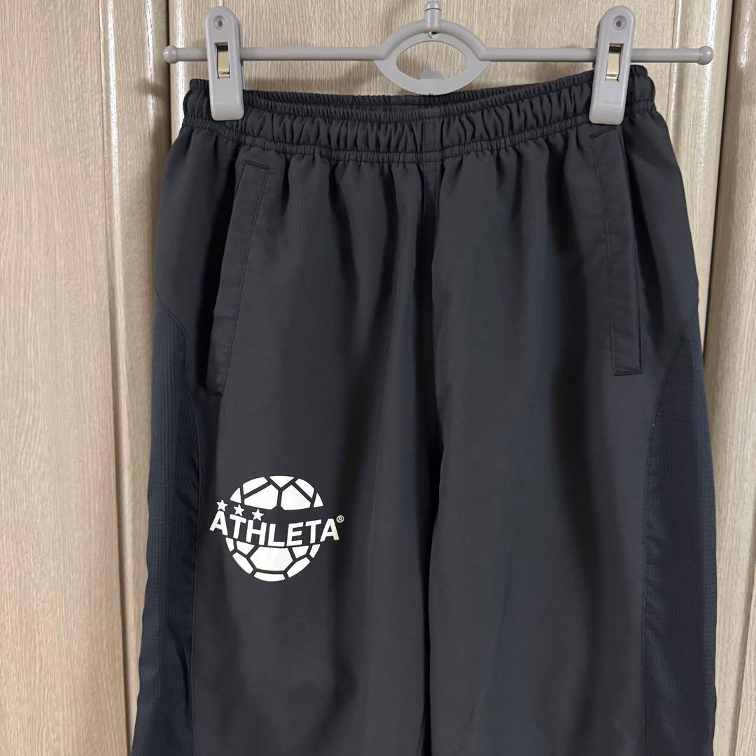 【セットアップ】ATHLETA ピステ上下セット Mサイズ/ブラック×ホワイト