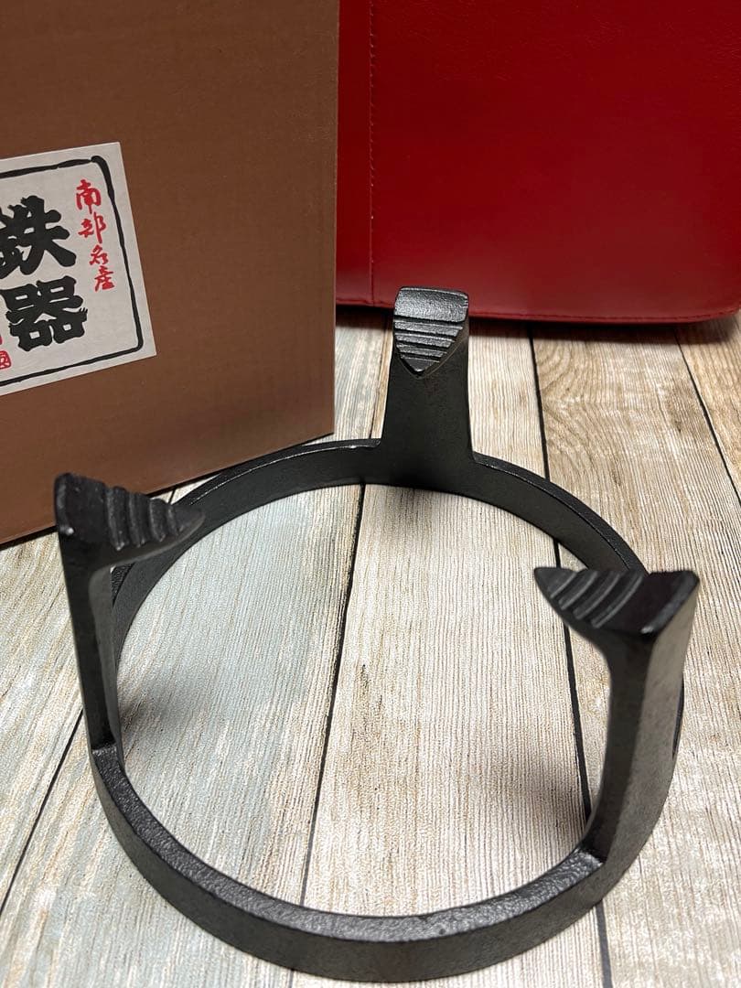 五徳　南部鉄器⭐️未使用