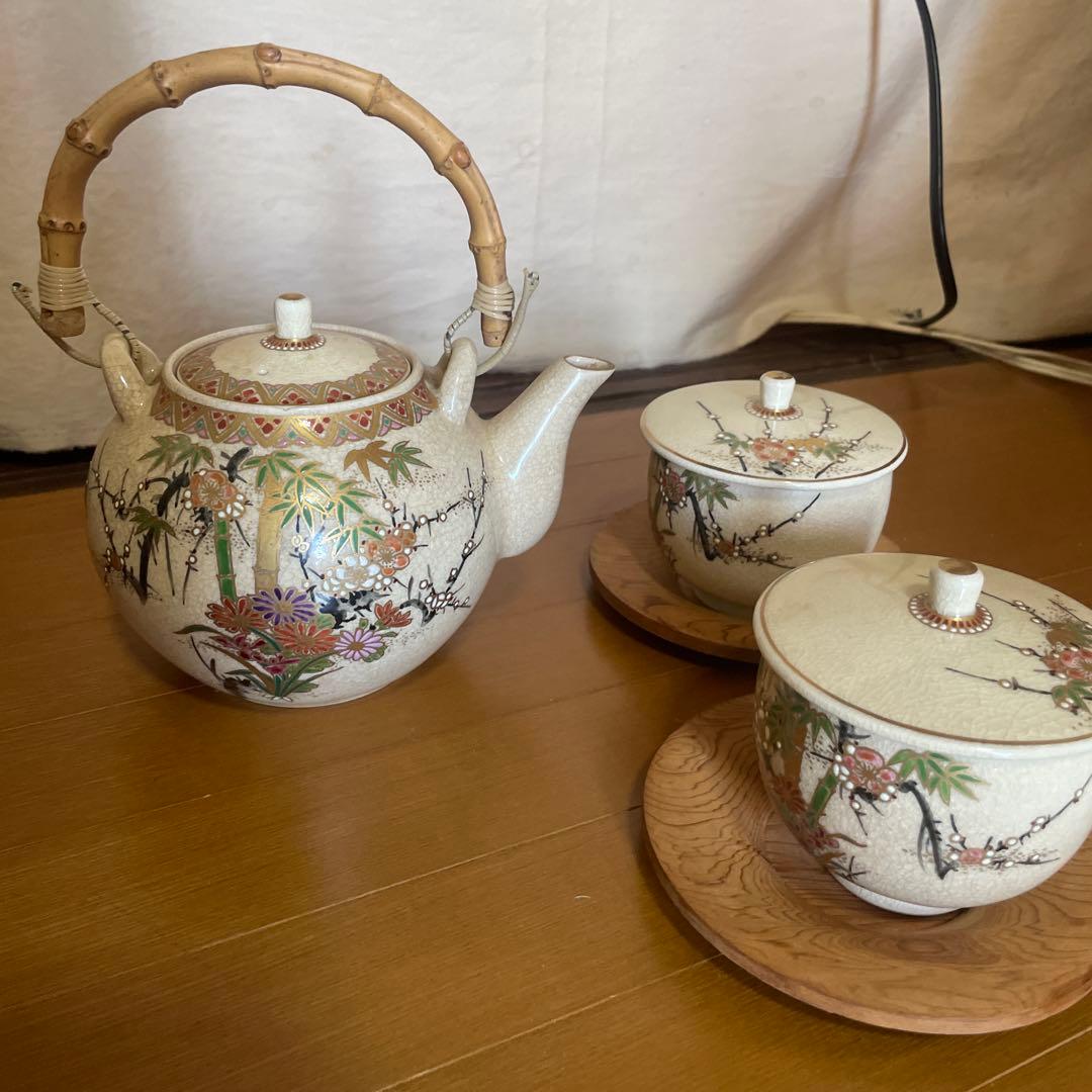 薩摩焼　茶器セット