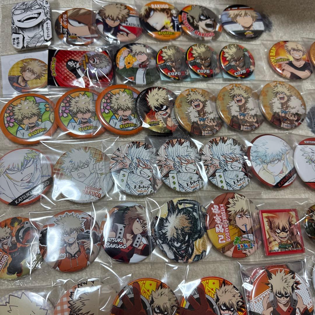 僕のヒーローアカデミア　ヒロアカ　爆豪　缶バッジ　希少　特典　イベント　原作