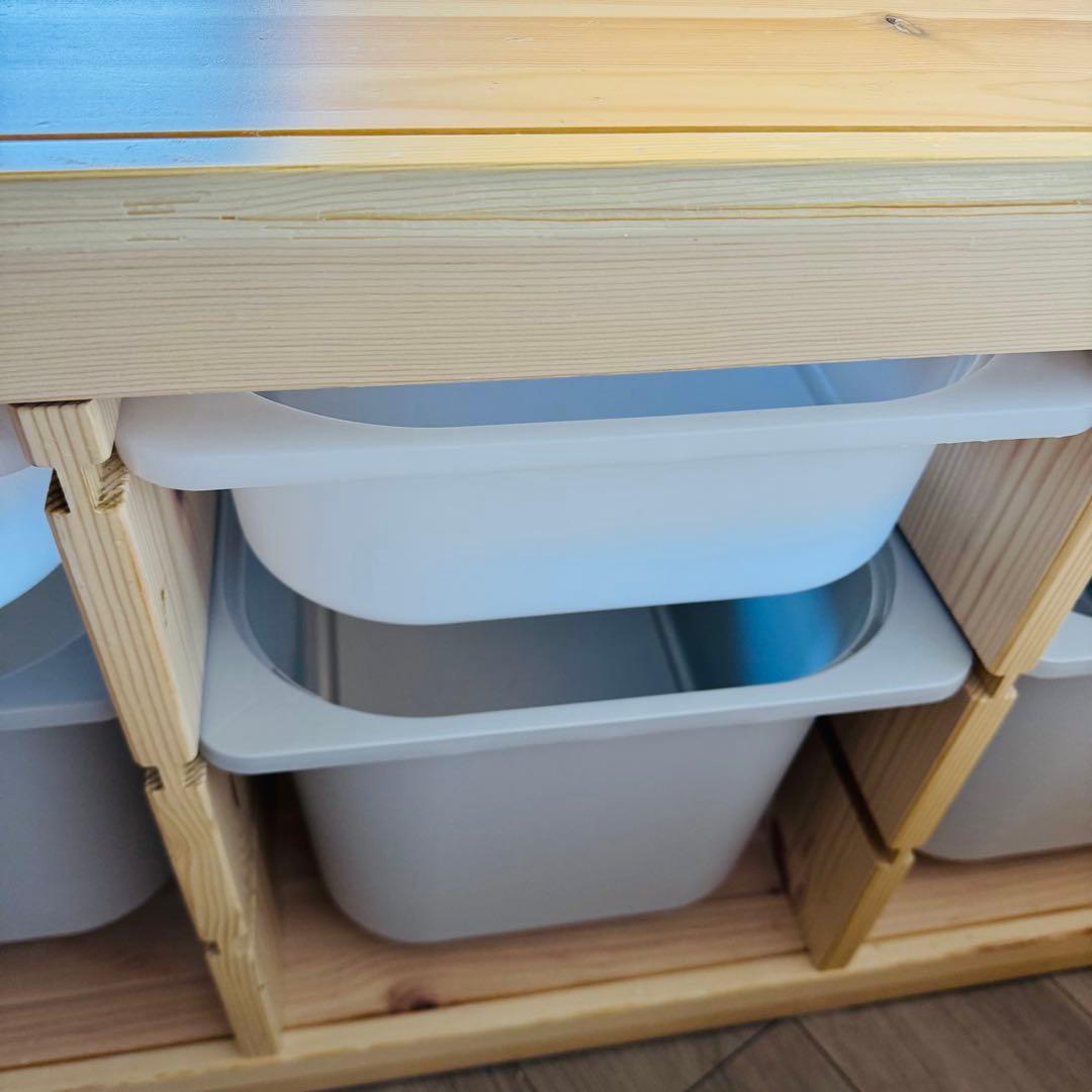 【送料無料】IKEA トロファスト おもちゃ箱 棚 シェルフ 収納ボックス