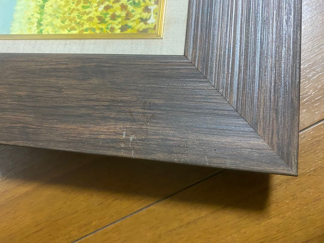 ひまわり畑の風景画 羽中田美季 絵画 絵 油絵