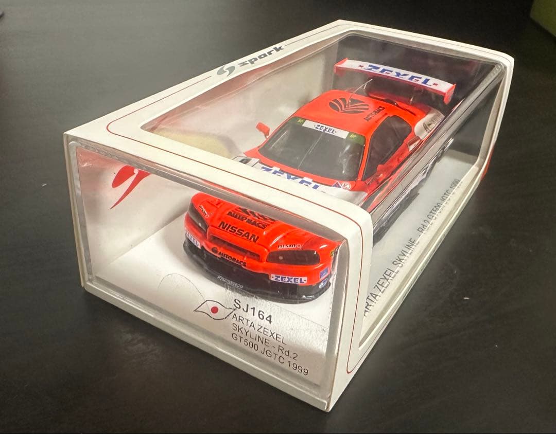 ARTA ZEXEL SKYLINE 1999 GT500 ミニカー