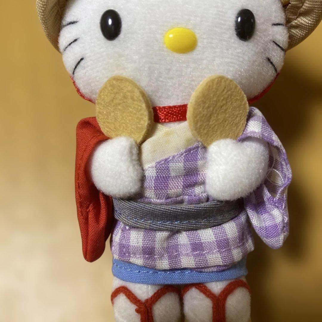ご当地キティ 福岡限定 博多どんたく キーホルダー ぬいぐるみ　マスコット 人形
