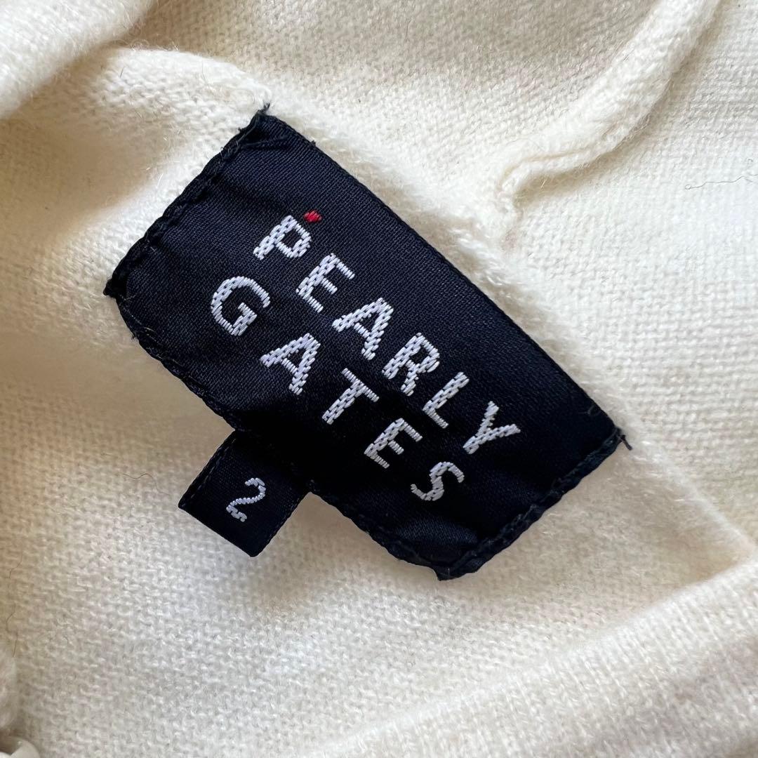 PearlyGates パーリーゲイツ　カシミア100 ニット　パーカー　2 L