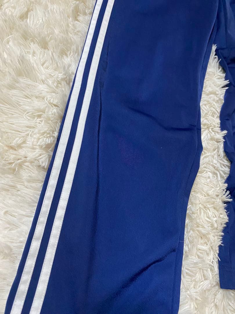 adidas ネイビー ジャージパンツ　トラックパンツ　トレフォイル