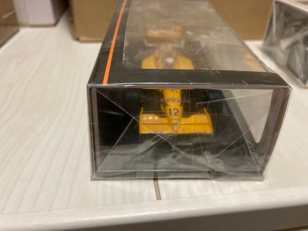 RG別注 スパークモデル 1/43 キャメル ロータス 101 中嶋悟