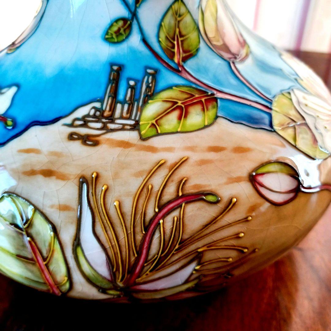 【ヴィンテージ・100部限定品】 英国MOORCROFT 花瓶