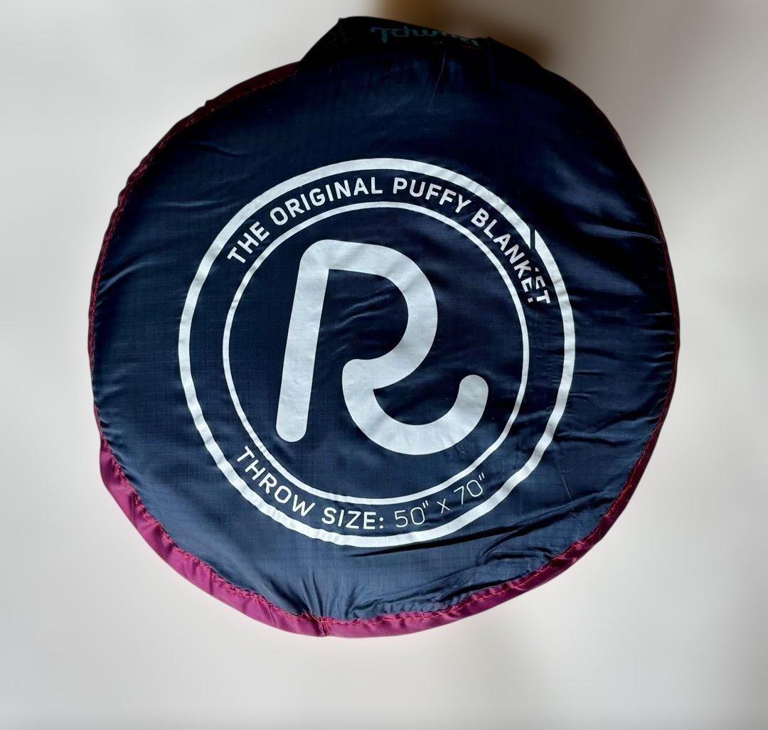 【新品】 RUMPL ランプル　アウトドア ブランケット　レインボー　虹