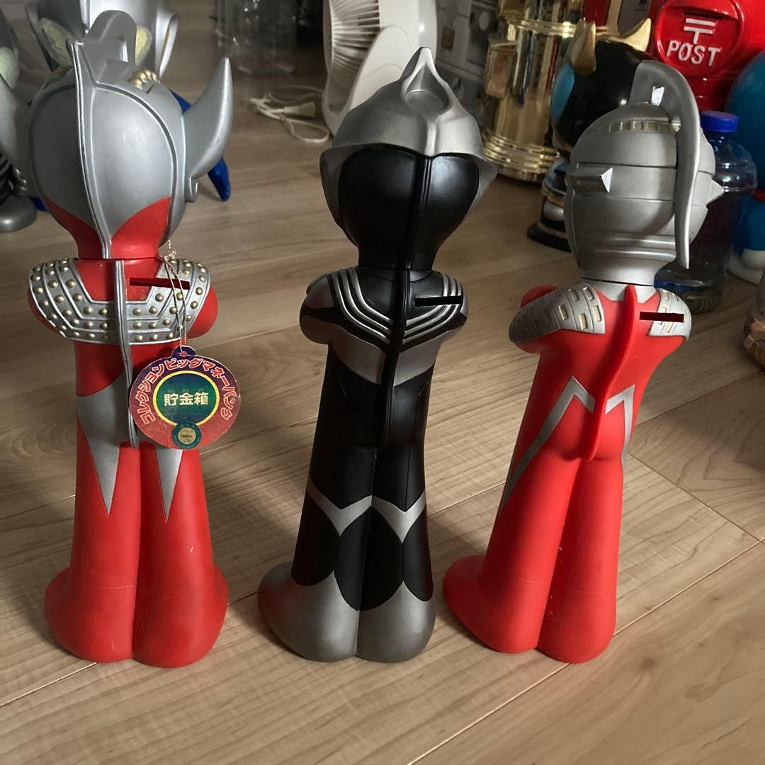 ウルトラマン フィギュア 貯金箱3体セット