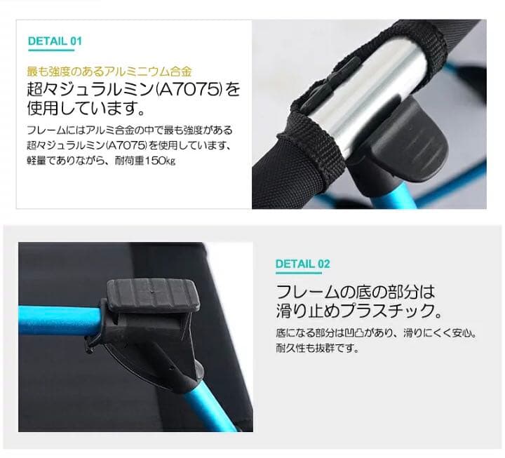 値下げ！　簡易ベッド　アウトドアベッド　軽量　コンパクト　黄緑