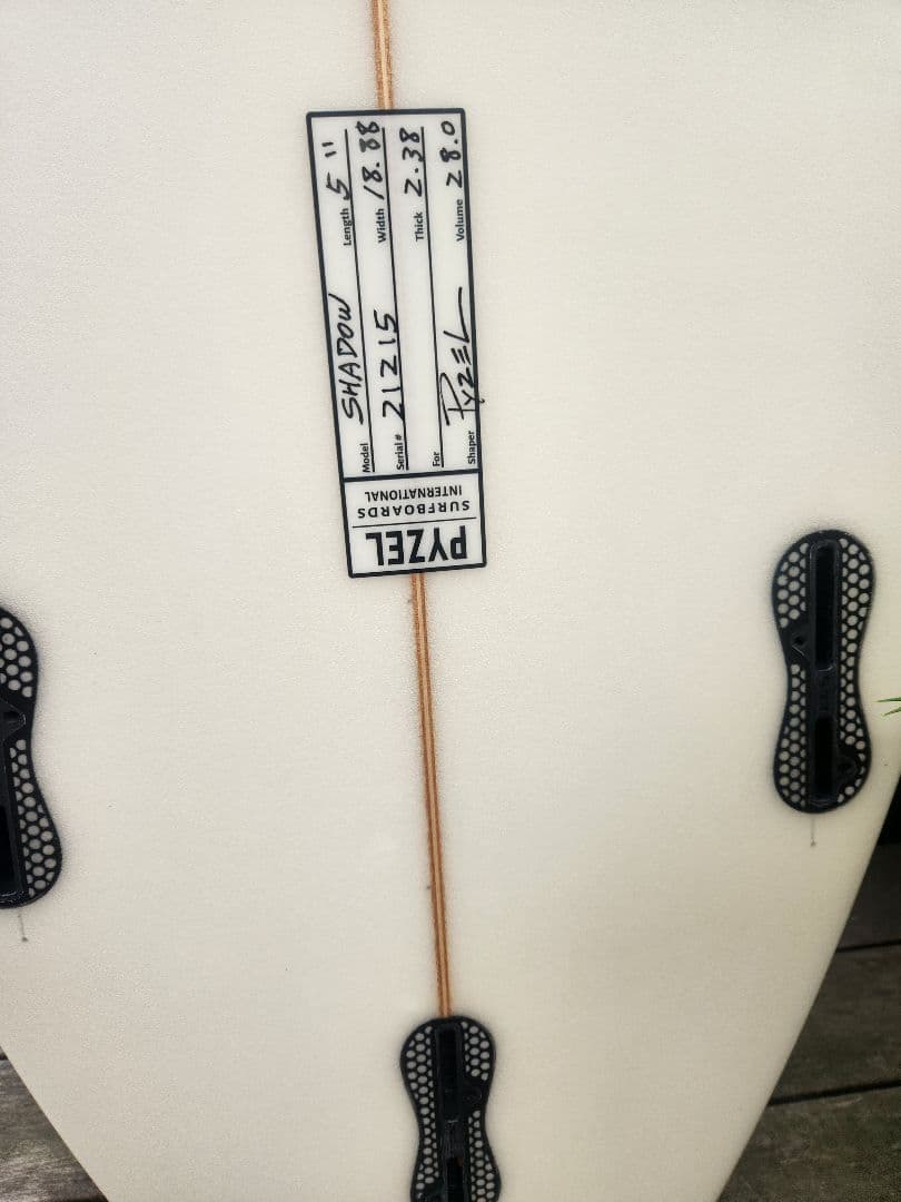 パイゼル SHADOW 5'11\"　fcs