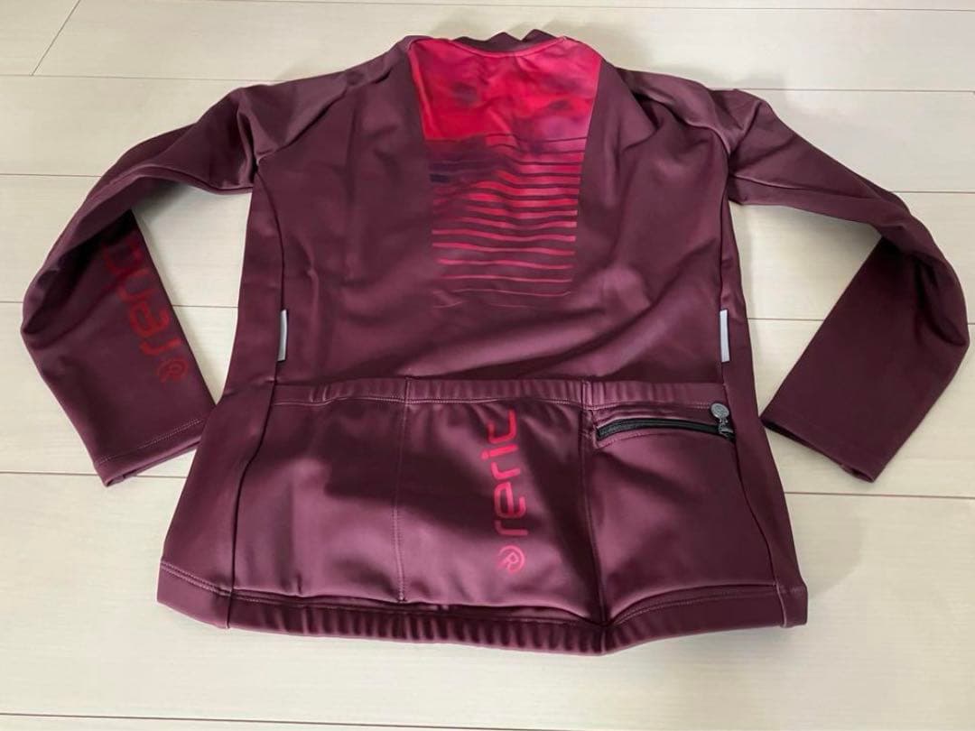 reric ウィメンズ国産サイクルジャージM＋モックネックロングスリーブM