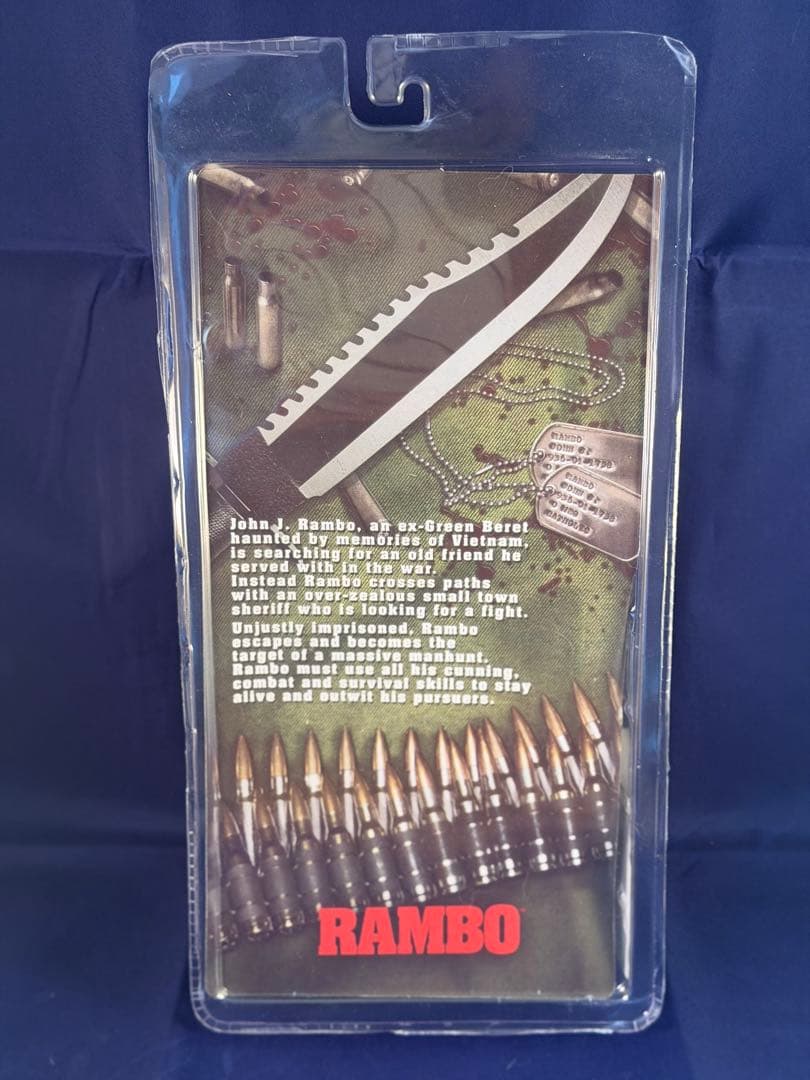 希少　未開封　ＮＥＣＡ　ジョン•ランボー　アクションフィギュア　２種類セット