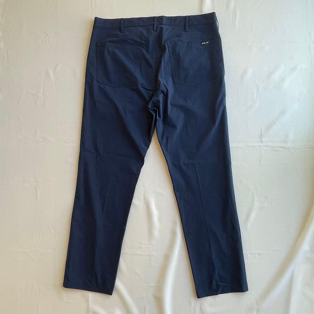 美品 RLX ラルフローレン ゴルフパンツ ネイビー 薄手 スリムフィット 36