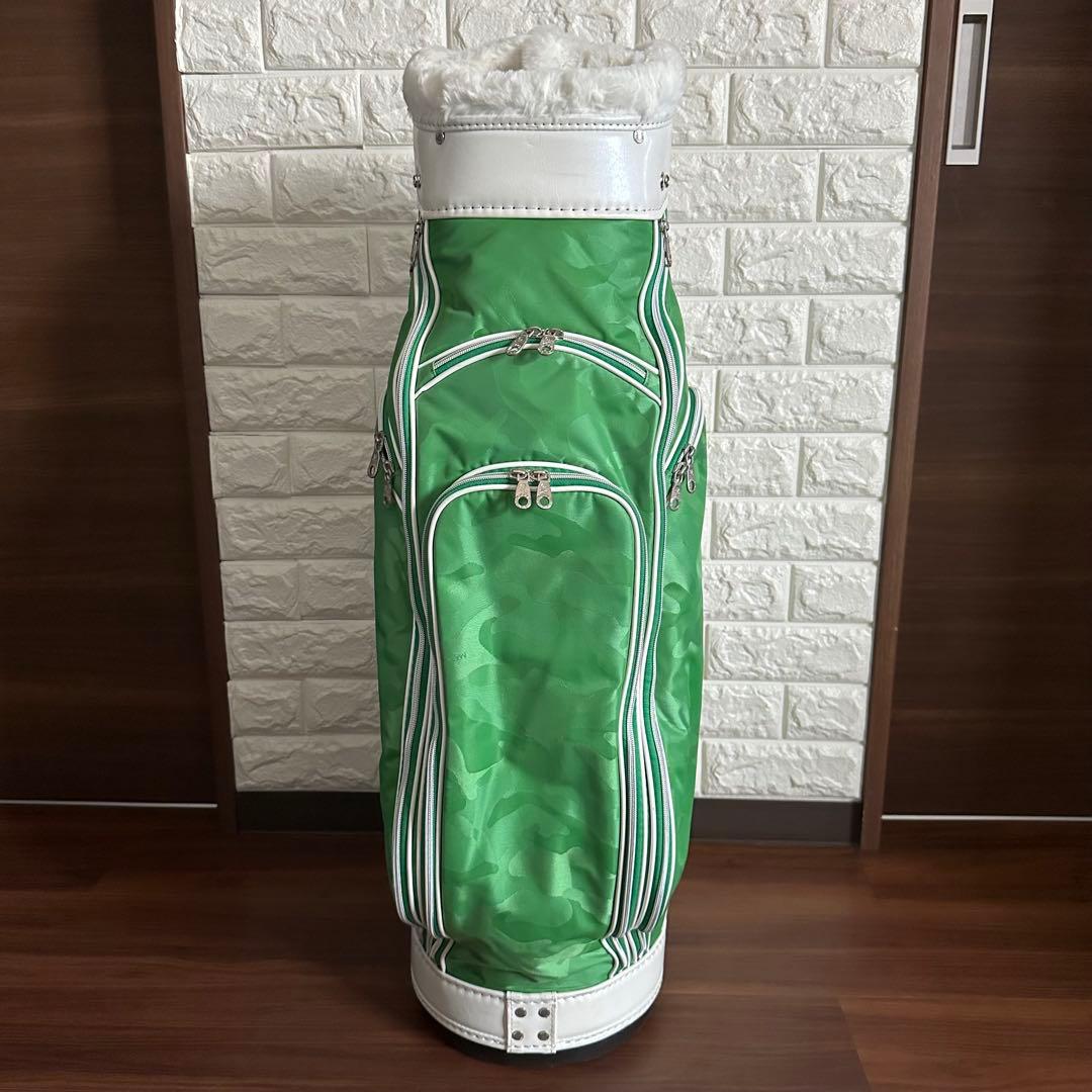 美品 希少 MARK&LONA Gauge Camo Cart Bag グリーン