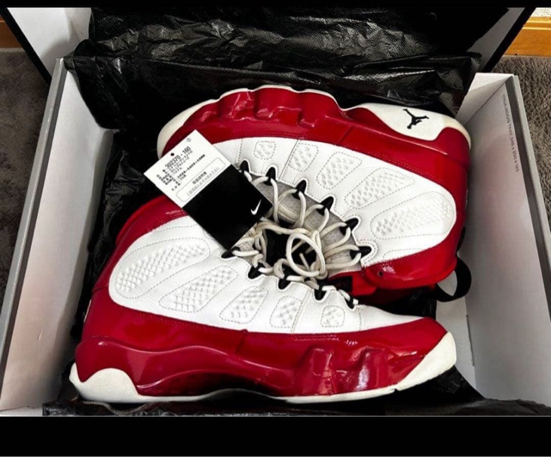 シューズ(男性用) AIR JORDAN9 RETRO WHITE 26.5cm