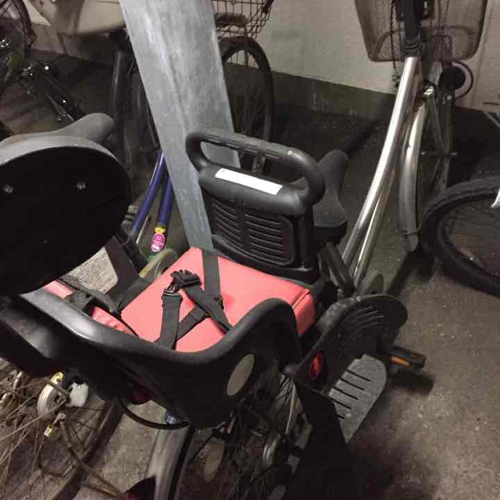 自転車 子供乗せ付き